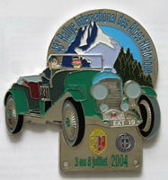 badge Morgan : 48eme rallye des Alpes